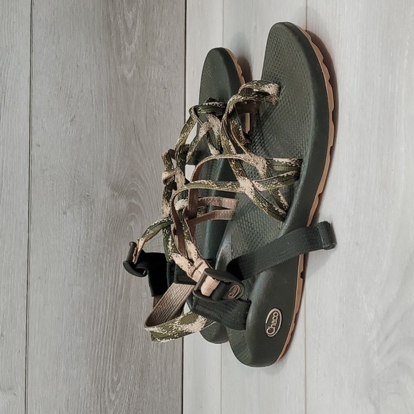 Chaco Women Comfort Loop Toe Sandals shoes flats sz 11 - Picture 2 of 11